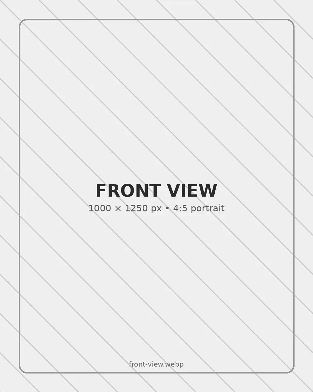 Replace with front view of a Frisky-T shirt — 1000 by 1250 pixels